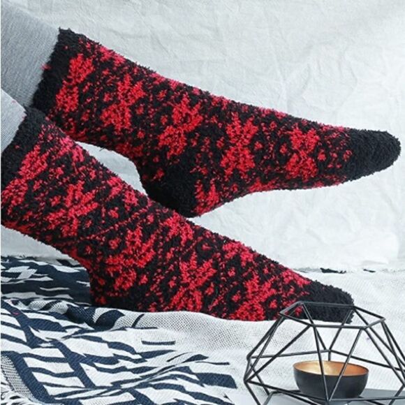 Fuzzy winter socks   - Picture 2 of 3